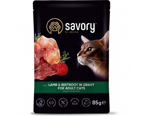 Пробник Savory  Adult Cat Steril Fresh Lamb & Chicken