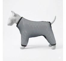 Вітровка для собак WauDog Clothes світловідбиваюча S32, В 47-50 см, С 35-38 см Collar