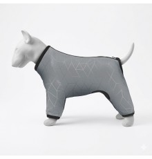 Ветровка для собак WauDog Clothes светоотражающая S32, В 47-50 см, С 35-38 см Collar