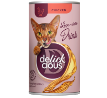 Лакомство для котов Chicken напиток с курицей 140 г Delickcious