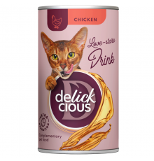 Лакомство для котов Chicken напиток с курицей 140 г Delickcious