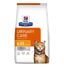 Сухой корм для котов Prescription Diet c/d Urinary Care при мочекаменной болезни с курицей 1,5 кг Hill\'s