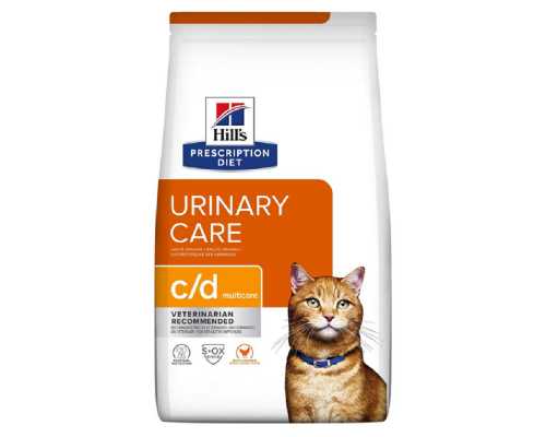 Сухой корм для котов Prescription Diet c/d Urinary Care при мочекаменной болезни с курицей 1,5 кг Hill\'s