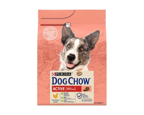 Корм д/соб Дог Чау Актив курица Dog Chow Active Chicken 2,5 кг