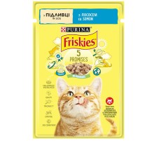Корм для котов Friskies с лососем в подливке  85 г Purina