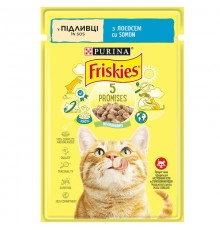 Корм для котов Friskies с лососем в подливке  85 г Purina