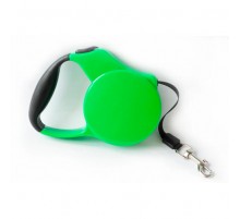 Поводок-рулетка FD706-3M зеленая лента 3м*20 кг FOX FD706-3M Green