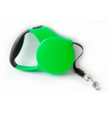 Поводок-рулетка FD706-3M зеленая лента 3м*20 кг FOX FD706-3M Green