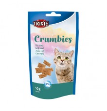Витамины для кошек Crumbies with Malt для выведения комочков шерсти 50 г Trixie