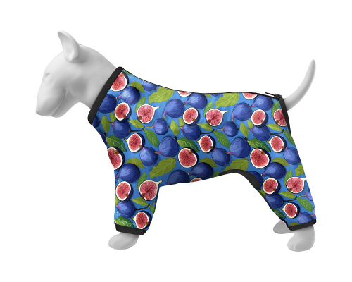 Дощовик-накидка для собак Waudog Clothes Інжир S,А 32-35 см, B 41-52 см, С 26-33 см Collar