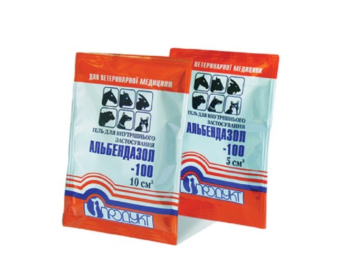 Альбендазол-100 гель 10 мл Продукт