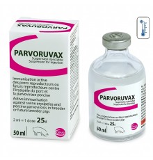 Вакцина Парвоеризин від парвовірусу та бешихи свиней 25 доз 50 мл BioVeta