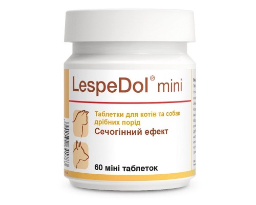 Таблетки ЛеспеДол  для котов и мелких собак  №60  Dolfos