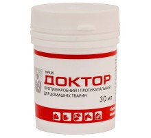 Крем для домашних животных Доктор с декаметоксином 30 мл Продукт