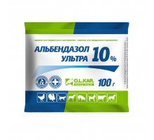 Альбендазол Ультра 10% 100 г O.L.KAR