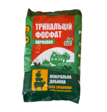 Порошок Трикальций фосфат для восполнения дефицита фосфора и кальция у животных 1 кг Круг