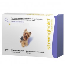 Стронгхолд Stronghold краплі для собак 2,6 - 5 кг 1 піпетка Zoetis