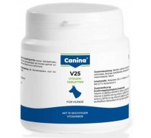 Таблетки для собак V 25 поливитаминный комплекс 100 гр №30 Canina