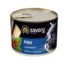 Корм для котов консерва Сейвори SAVORY рыба 200 г 30648