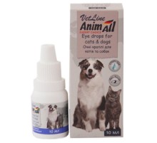 Краплі очні для собак та кішок 10 мл AnimAll VetLine