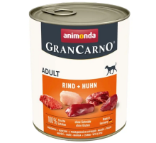 Корм для собак GranCarno Adult Beef and Chicken с говядиной и курицей 800 г Animonda