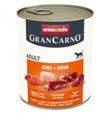 Корм для собак Амонд GranCarno Adult Beef + Chiken яловичина курка консерва 800 г