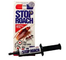 Гель Stop Roach от тараканов и муравьев  шприц 30 г