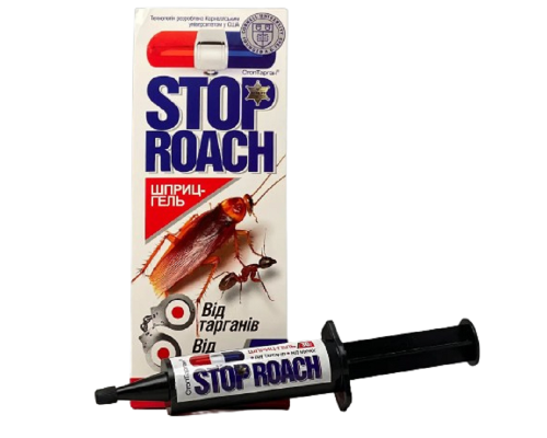 Гель Stop Roach от тараканов и муравьев  шприц 30 г