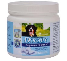 Таблетки для собак DogMix витаминизированные косточки для кожи и шерсти №400 Продукт