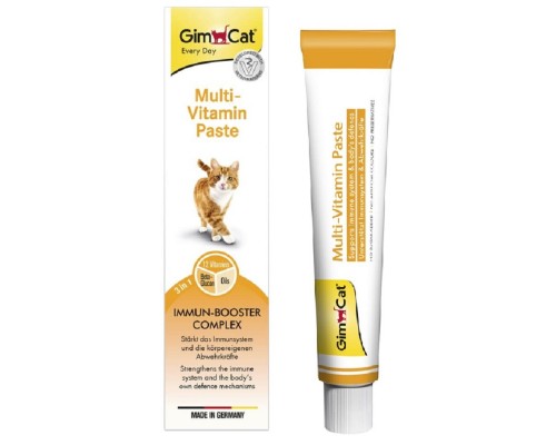 Паста для кошек Multi-Vitamin Paste для дополнения рациона и поддержания здоровья 100 г GimCat