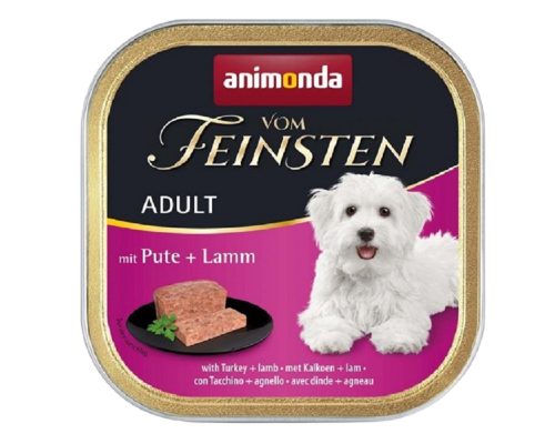 Корм для собак Vom Feinsten Adult with Turkey and Lamb с индейкой и ягненком 150 г Animonda