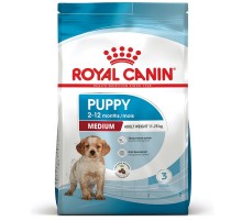Сухой корм для щенков средних пород Medium Puppy с птицей 1 кг Royal Canin