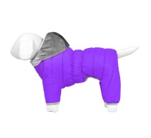 Комбинезон для собак AiryVest One светоотражающий капюшон S 30 В 57-59 см С 40-43 см фиолетовый Collar