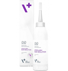 Розчин OtiFlush Ear Solution для очищення вух котів та собак 125 мл VetExpert