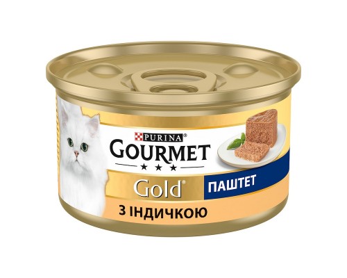 Корм д/кот Гурмет голд Мусс Индейка консерва 85 г/12ящ/30260914C2