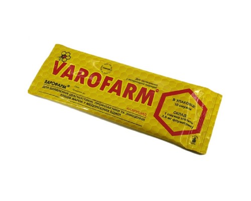Пластины Варофарм от варроатоза пчел  №10  Фарматон