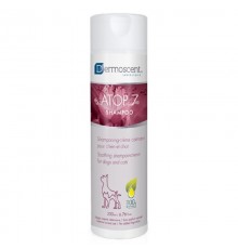 Шампунь для собак и кошек ATOP 7 Shampoo успокаивающий шампунь-крем 200 мл Dermoscent