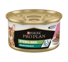 Корм д/кот Проплан Proplan Стерил лос/тун пауч 85г\24ящ