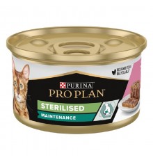 Корм д/кот Проплан Proplan Стерил лос/тун пауч 85г\24ящ