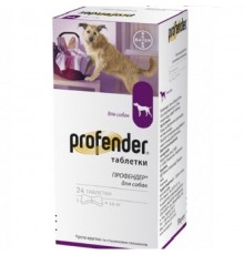 Profender антигельминтик для собак с вкусом мяса на 10 кг №6 Bayer