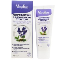 ВамаФарм Крем розігріваючий з бджолиною отрутою 75мл VamaFarm 35