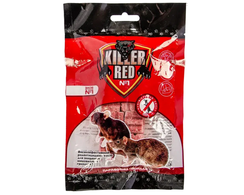 Восковая косточка Red Killer от грызунов 10 шт/упак Фанронг
