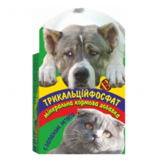 Таблетки для собак и котов Трикальцийфосфат кормовая добавка с запахом мяса №100 Норис