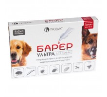 Капли на холку Барьер Ультра для собак от 10 кг №4 Продукт
