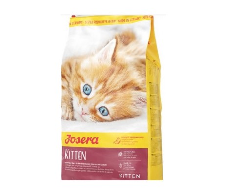 Корм для котов Josera КИТТЕН. Полноценный корм для беременных и лактирующих кошек и котят 400г
