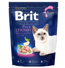 Корм для котів Бріт дорослих курка Brit Premium Преміум Бай Нейчер Кет Едалт 300ш 171843