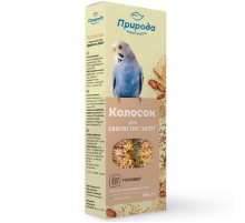 Корм Колосок горіх 140 г ПРИРОДА для хвилястих папуг PR740025