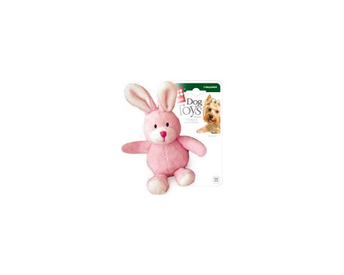 Іграшка для собак Заєць з пищалкою GiGwi Plush 