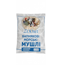 Ракушка кормовая измельченная для птицы фрагмент 1- 4 мм Зоосет