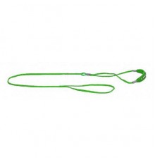 Ринговка Dog Extreme с кожаными накладками 5 мм  1,3 м зелёная COLLAR 43245